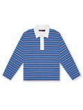  HOWS® OLD SCHOOL STRIPED POLO V.2 / NAVY x WHITE 