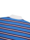  HOWS® OLD SCHOOL STRIPED POLO V.2 / NAVY x WHITE 