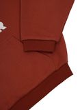  HOWS® QUIET OBSEVER HOODIE / BRICK RED 