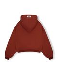  HOWS® QUIET OBSEVER HOODIE / BRICK RED 