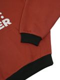  HOWS® QUIET OBSEVER HOODIE / BLACK x RED 