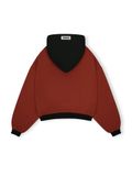  HOWS® QUIET OBSEVER HOODIE / BLACK x RED 