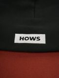  HOWS® QUIET OBSEVER HOODIE / BLACK x RED 