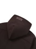  HOWS® HOODIE MELTON WOOL / CACAO 