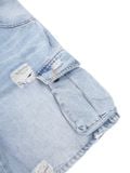  HOWS® DARK HORSE JEAN WASH SHORT / LIGHT BLUE 