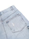  HOWS® DARK HORSE JEAN WASH SHORT / LIGHT BLUE 