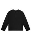  HOWS® SCULPT HENLEY / BLACK 