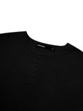  HOWS® SCULPT HENLEY / BLACK 