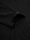  HOWS® SCULPT HENLEY / BLACK 