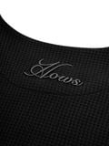  HOWS® SCULPT HENLEY / BLACK 