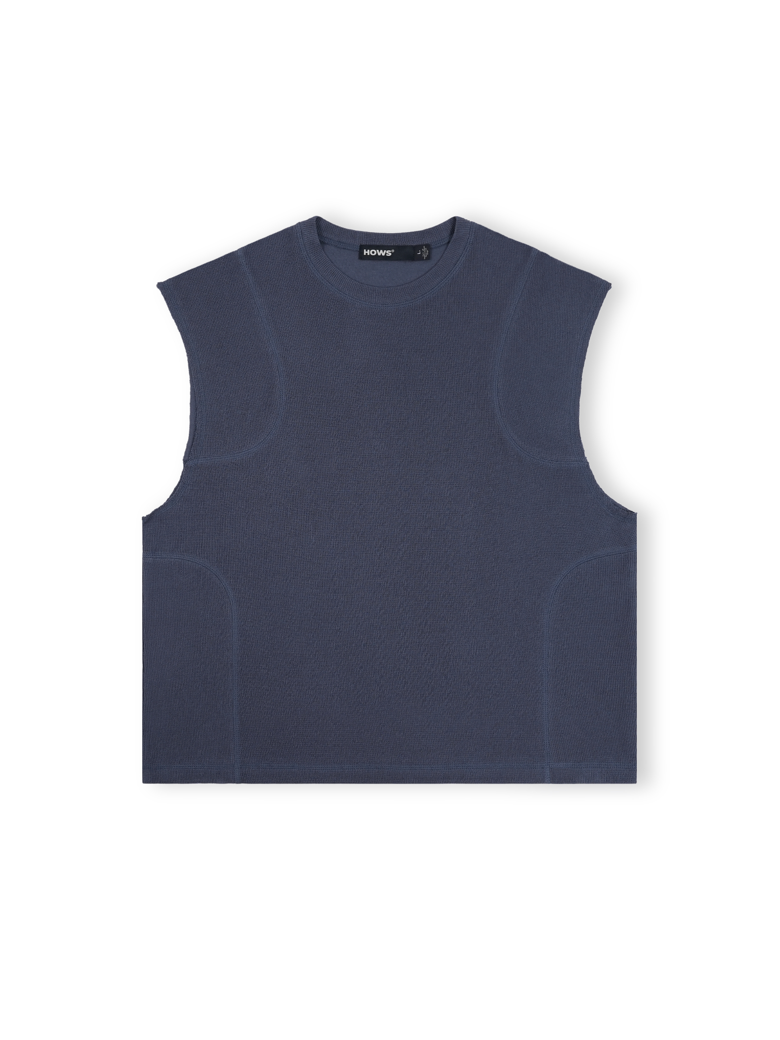  HOWS? DARK HORSE TANKTOP / BLUE GREY 