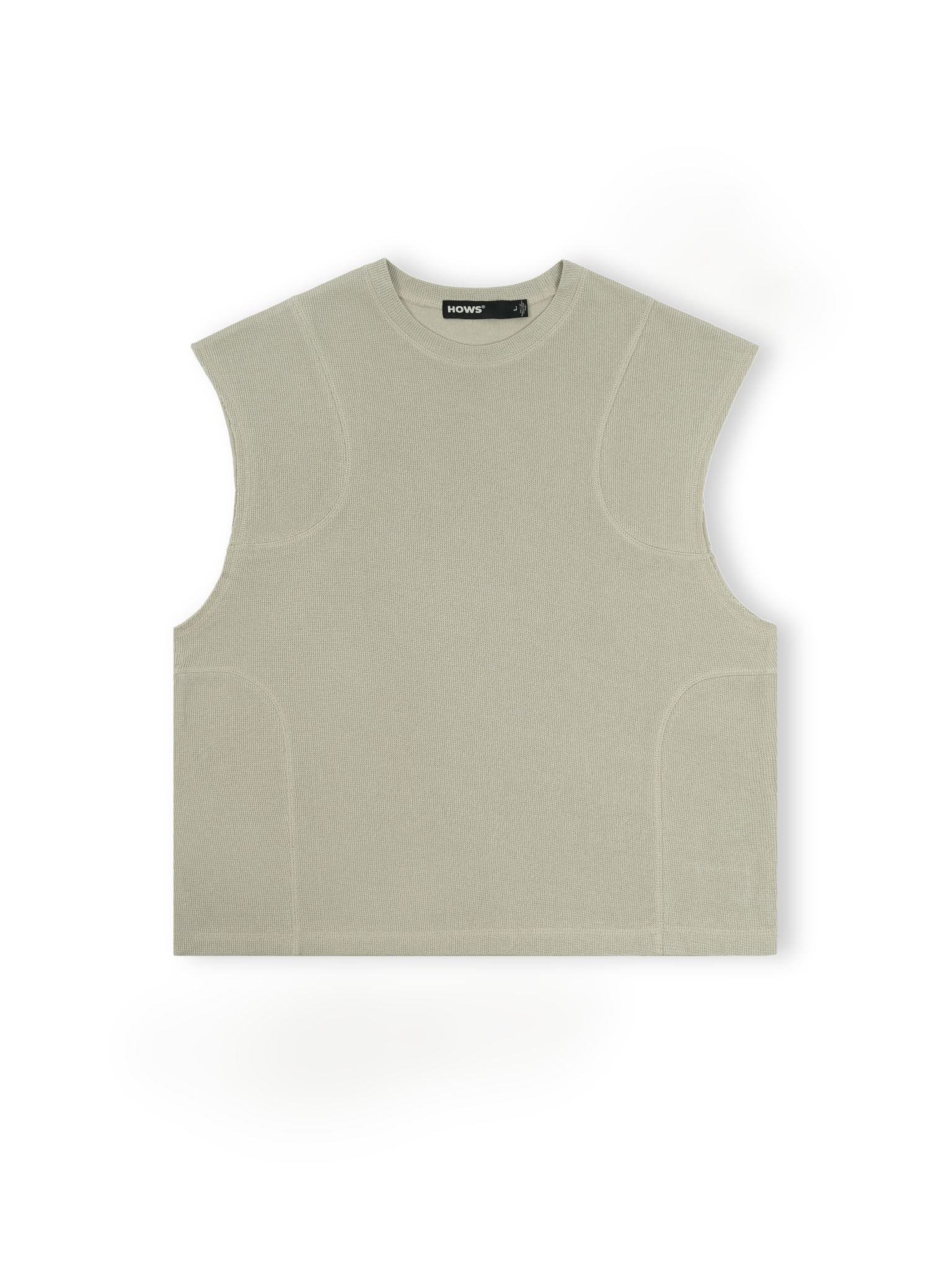  HOWS? DARK HORSE TANKTOP / BEIGE 