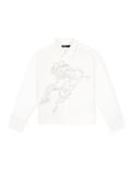  HOWS® DARK HORSE LONG SLEEVE SHIRT / CREAM 