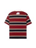  HOWS® OLD SCHOOL STRIPED POLO / RED x NAVY 