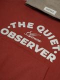  HOWS® QUIET OBSEVER HOODIE / RED 
