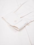 HOWS® LAYERED DETAIL BOXY SHIRT / WHITE 