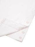  HOWS® LAYERED DETAIL BOXY SHIRT / WHITE 