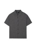  HOWS® BOXY PLAID SHIRT / DARK MOSS 