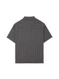  HOWS® BOXY PLAID SHIRT / DARK MOSS 