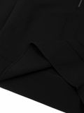  HOWS® IN THE NIGHT HALF ZIP SHIRT / BLACK 