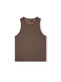  HOWS® THE GRID TANK TOP / BROWN 