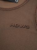  HOWS® THE GRID TANK TOP / BROWN 