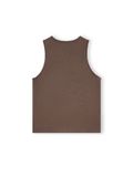  HOWS® THE GRID TANK TOP / BROWN 