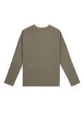  HOWS® WAFFLE LONG SLEEVE HENLEY / MOSS 