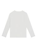  HOWS® WAFFLE LONG SLEEVE HENLEY / WHITE 