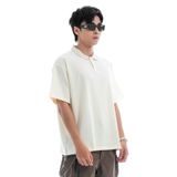  HOWS® POLO BASIC TEE / CREAM 