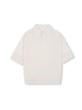  HOWS® KNITTED BASIC POLO / CREAM 