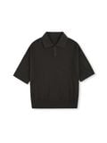  HOWS® KNITTED BASIC POLO / MOSS 