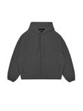  HOWS® NYLON WINDBREAKER JACKET / LEAD GREY 