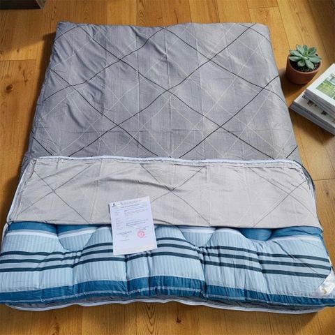 Vỏ Bọc Topper Rayon 2 mặt khóa kéo