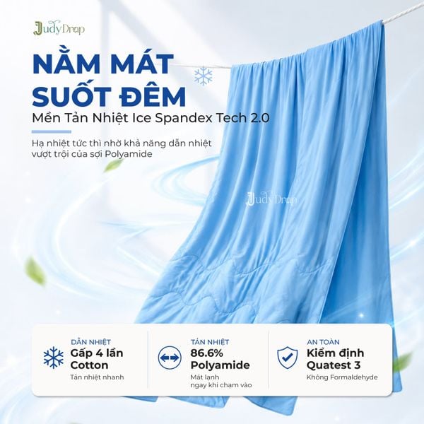 Mền Tản Nhiệt Ice Spandex Tech 2.0