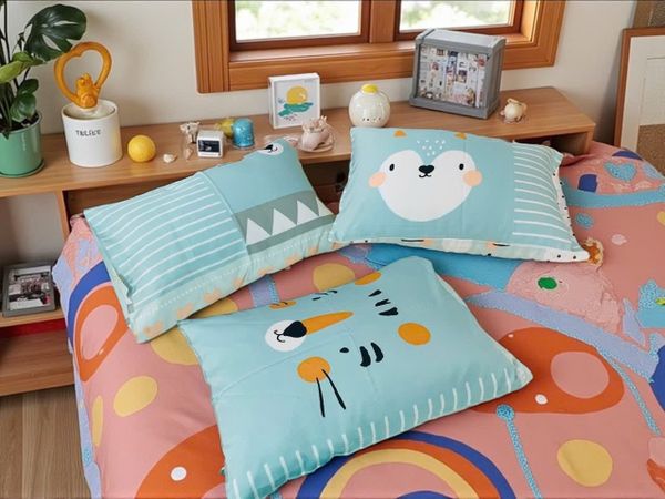 Gối Nằm Modal Cho Bé Judy Drap (Ruột Microfiber & Vỏ Modal Mềm Mịn)