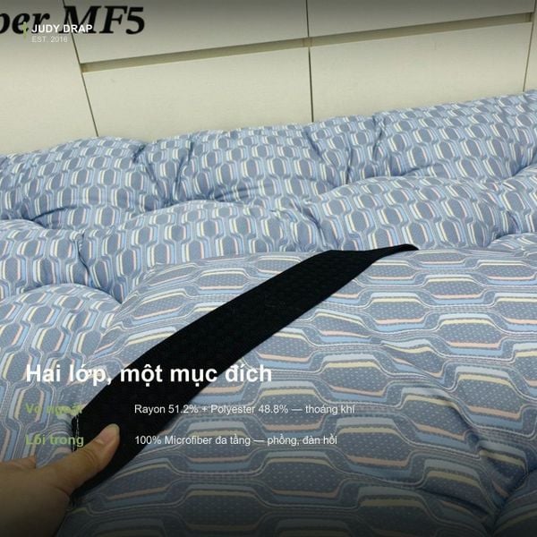 Topper Đa Tầng Rayon Lõi Microfiber