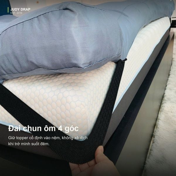 Topper Đa Tầng Rayon Lõi Microfiber