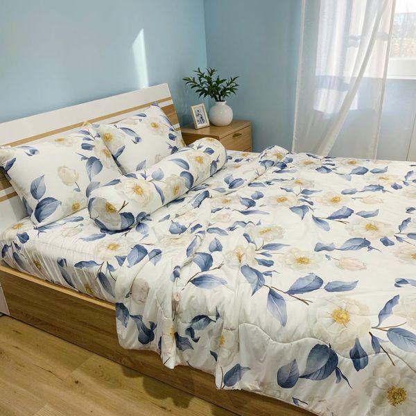 Bộ full Hoa trà trắng 2m2