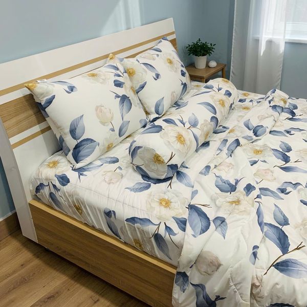 Bộ full Hoa trà trắng 1m6