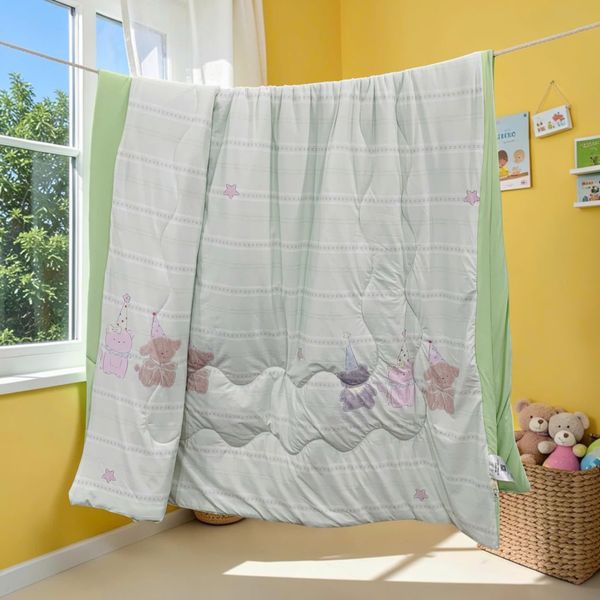 Mền Tản Nhiệt Ice Spandex Hoạt Hình Size Trung 1m6 x 2m
