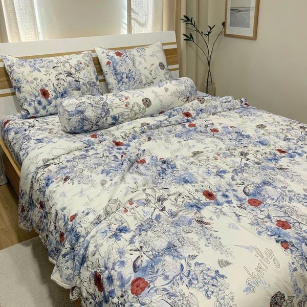 Bộ full Hoa đỏ 2m2