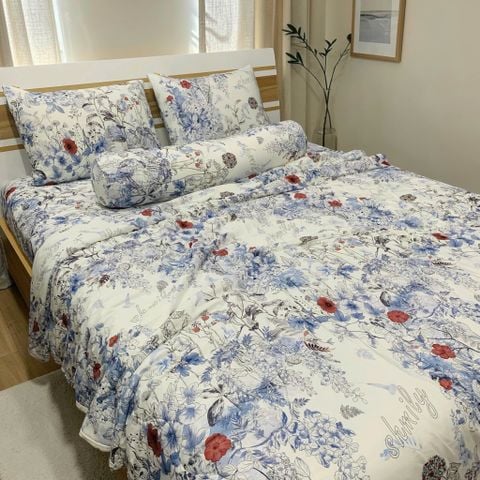 Bộ full Hoa đỏ 2m2
