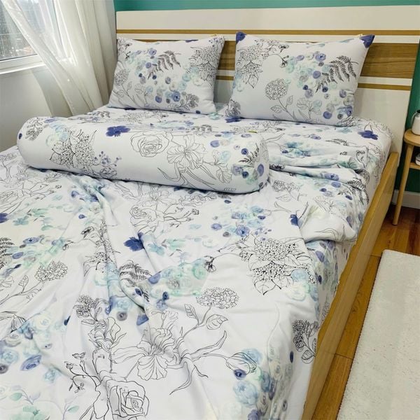 Bộ full Hoa xanh 1m6