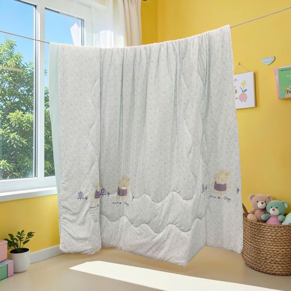 Mền Tản Nhiệt Ice Spandex Hoạt Hình Size Trung 1m6 x 2m
