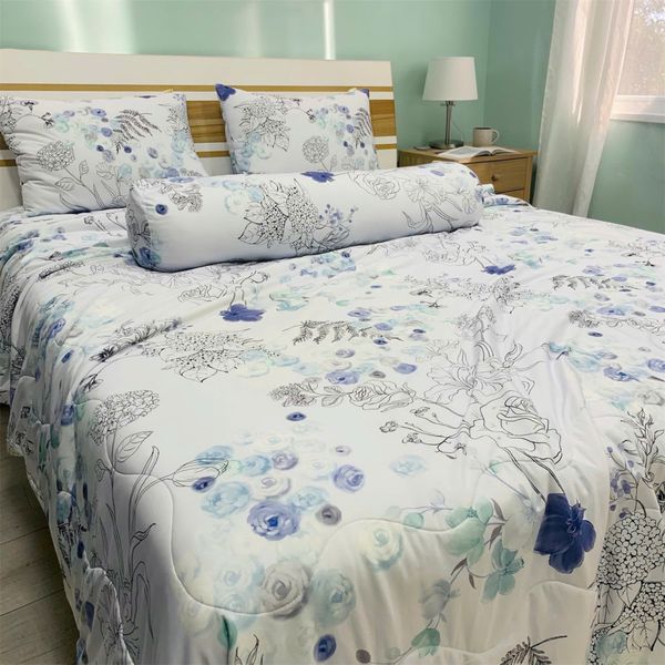 Bộ full Hoa xanh 1m8