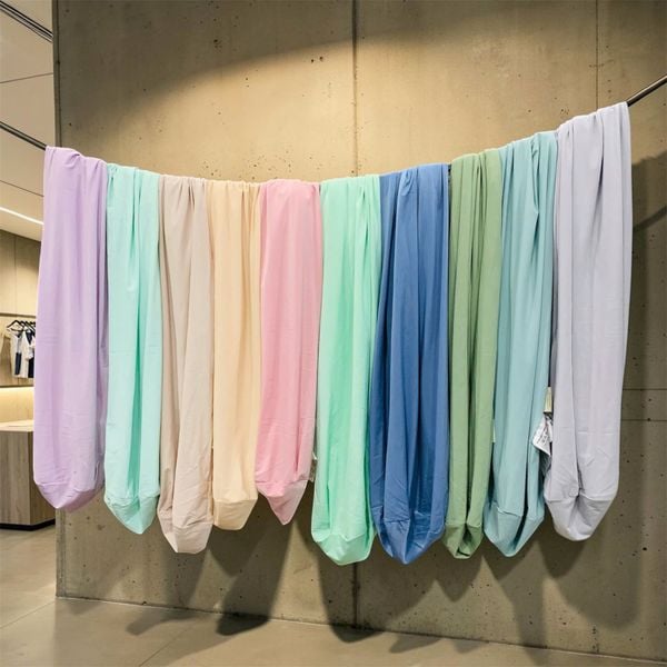 Bộ 4 Món Ga Gối Tản Nhiệt Màu Trơn Ice Spandex Tech 2.0 (không kèm mền)