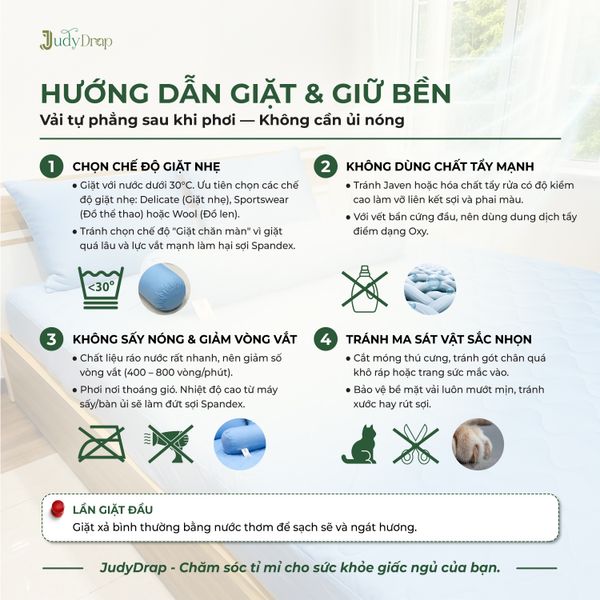 Bộ 4 Món Ga Gối Tản Nhiệt Họa Tiết Ice Spandex Tech 2.0 (không kèm mền)