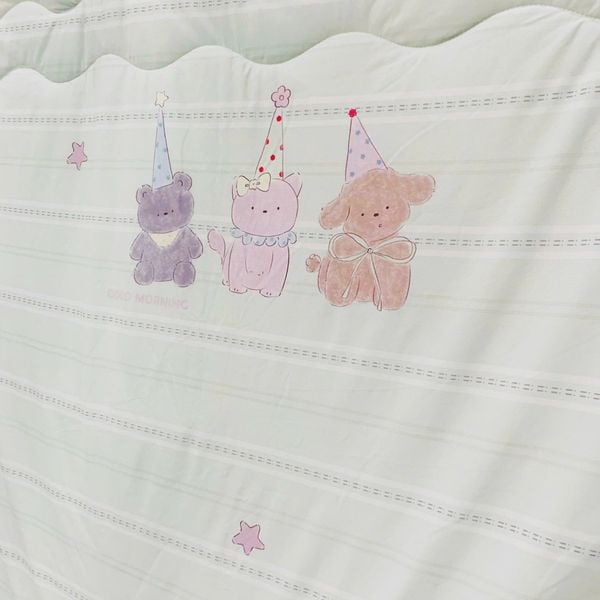 Mền Tản Nhiệt Ice Spandex Hoạt Hình Cho Bé Judy Drap