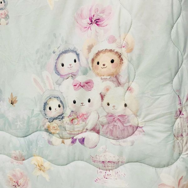 Mền Tản Nhiệt Ice Spandex Hoạt Hình Cho Bé Judy Drap